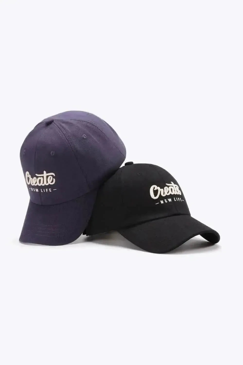 CREATE NEW LIFE Adjustable Cotton Baseball Cap - Bad Moms Club