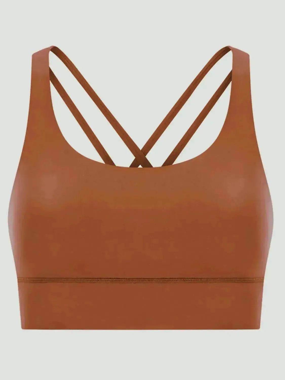 Crisscross Scoop Neck Active Tank - Bad Moms Club