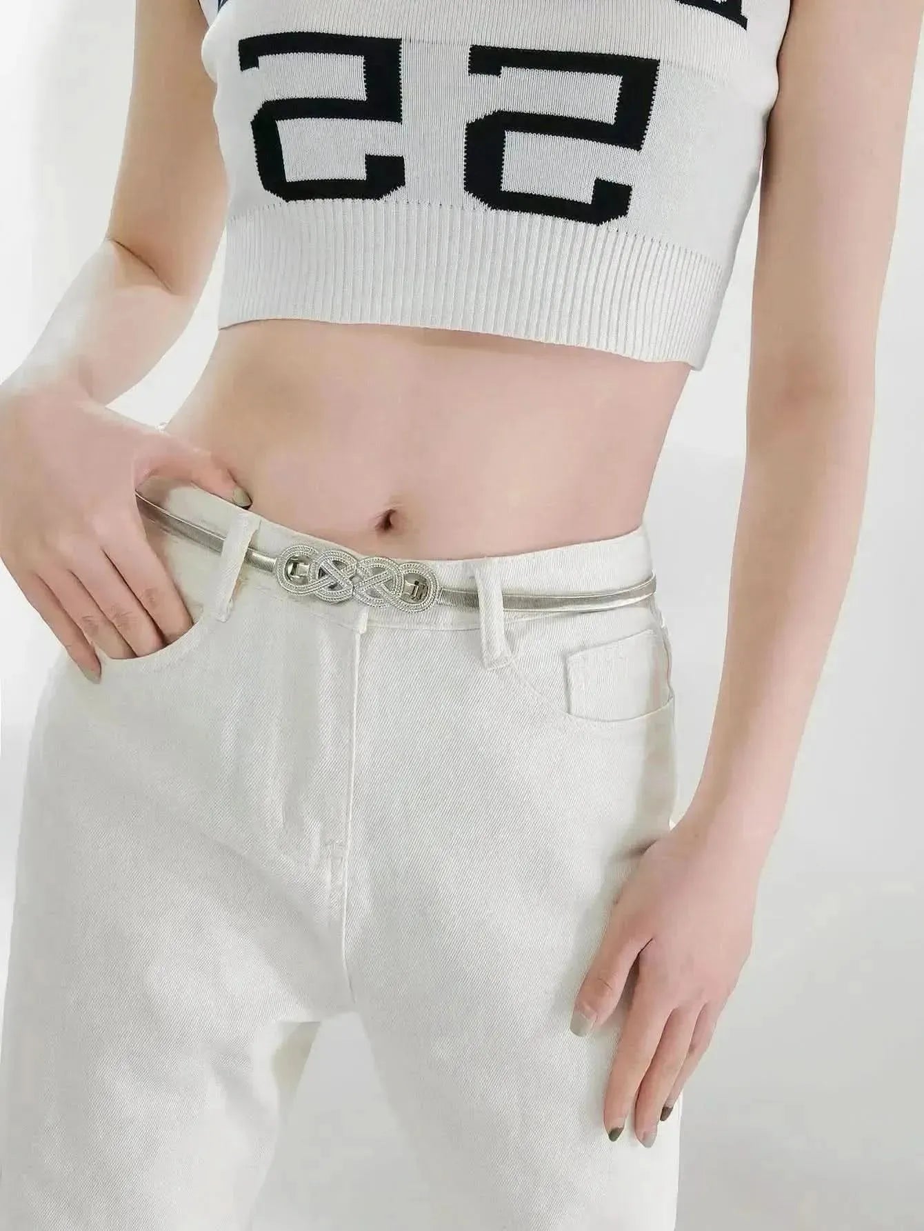 Knot Buckle Metal Belt - Bad Moms Club