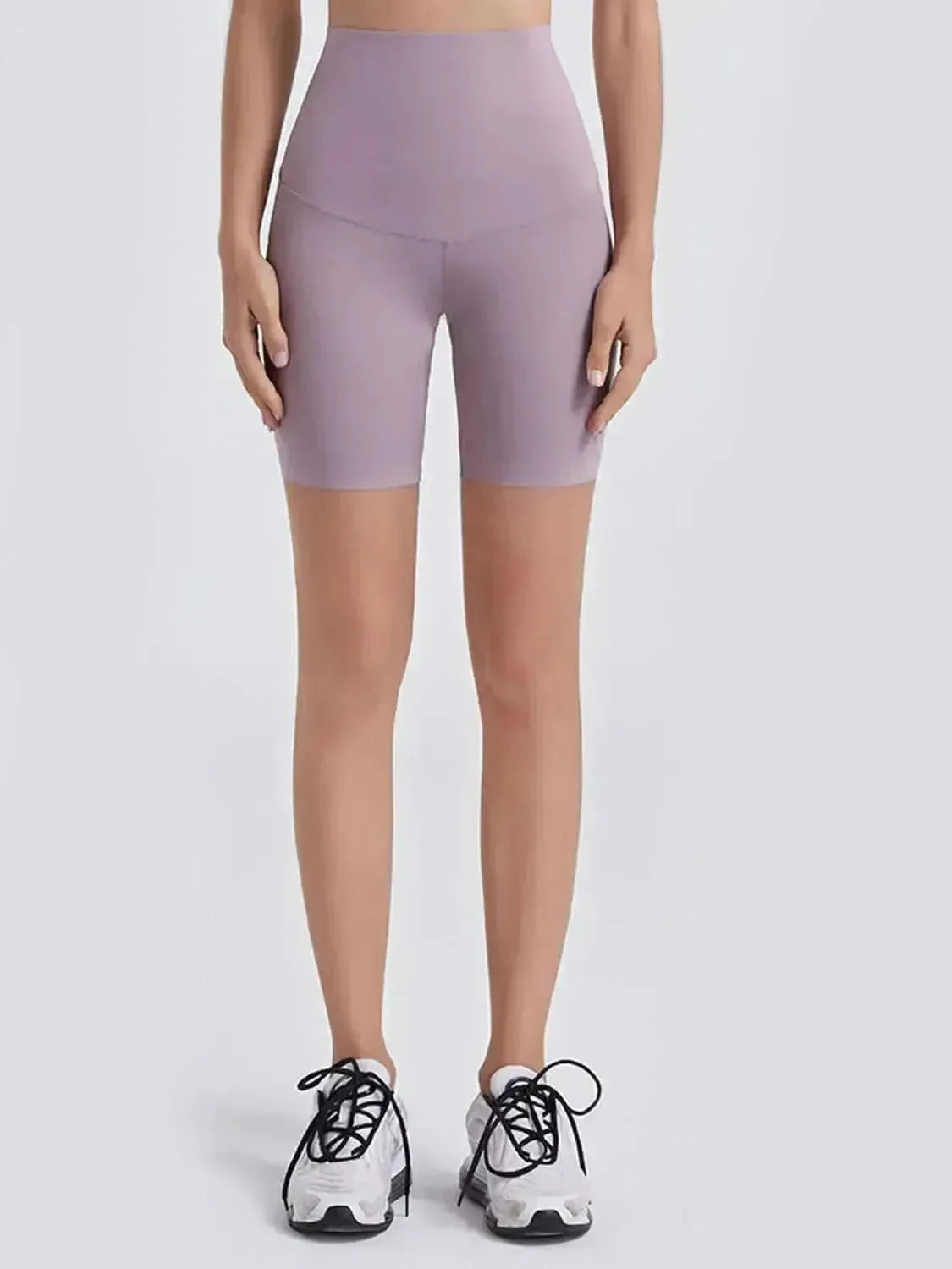 Wide Waistband Sports Shorts - Bad Moms Club