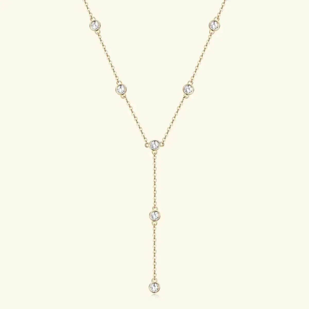 1.1 Carat Moissanite 925 Sterling Silver Necklace - Bad Moms Club
