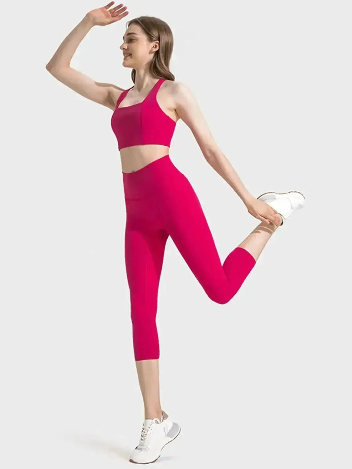 Scoop Neck Sports Bra - Bad Moms Club