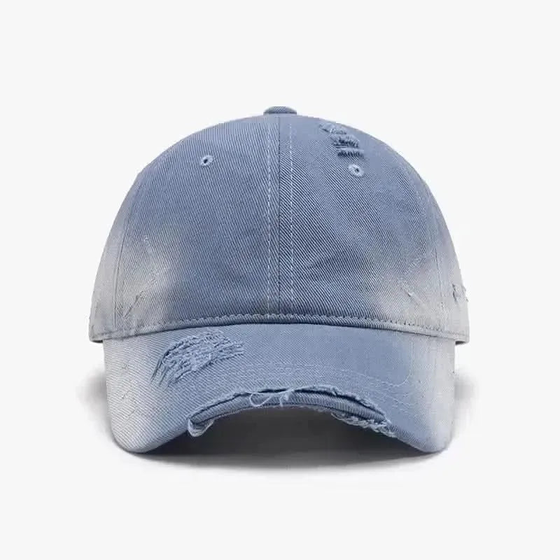 Distressed Adjustable Cotton Hat - Bad Moms Club