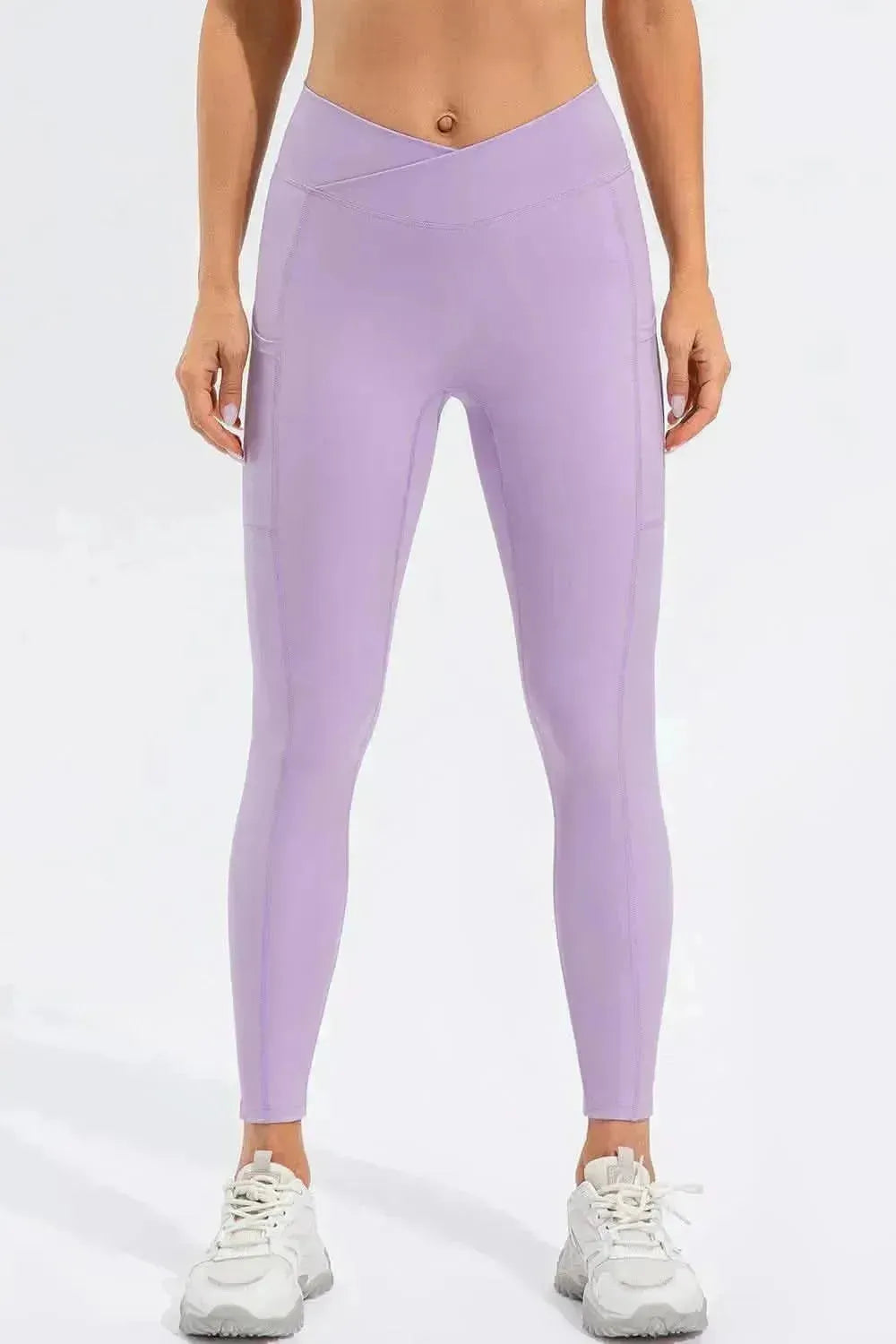 High Waist Active Leggings with Pockets - Bad Moms Club