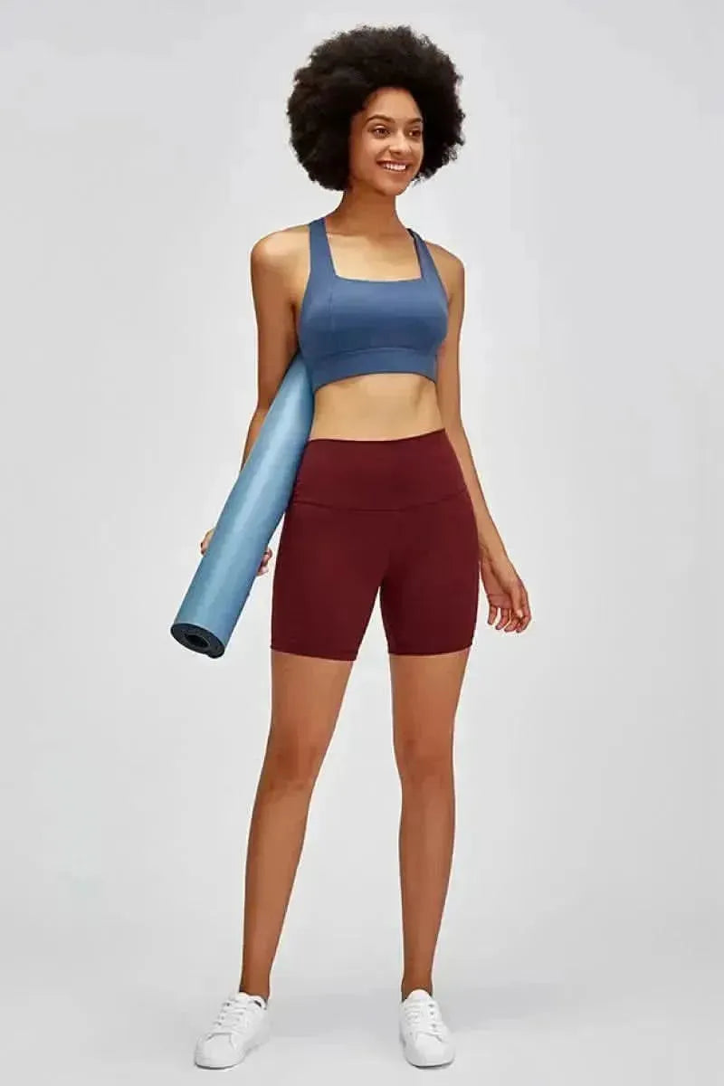 High Waist Training Shorts - Bad Moms Club