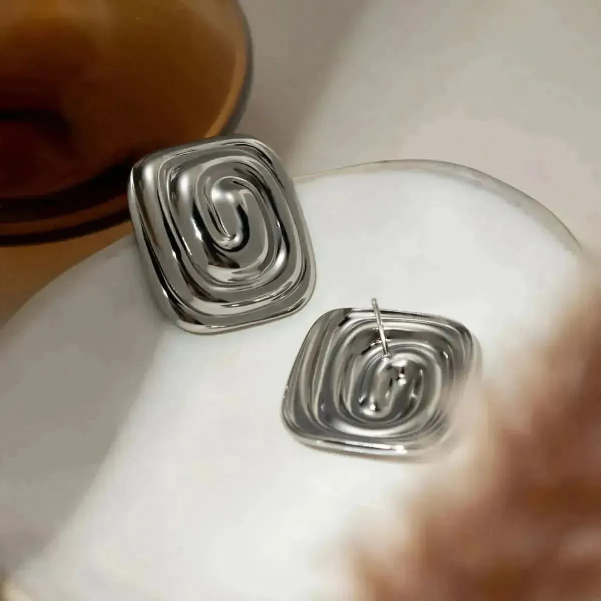 Stainless Steel Stud Earrings - Bad Moms Club