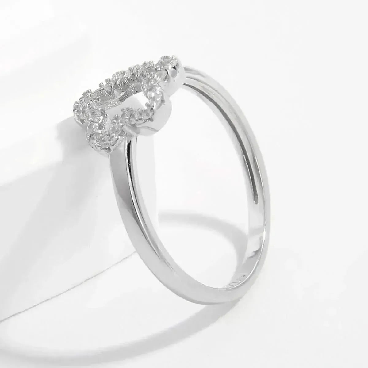 925 Sterling Silver Inlaid Zircon Ring - Bad Moms Club