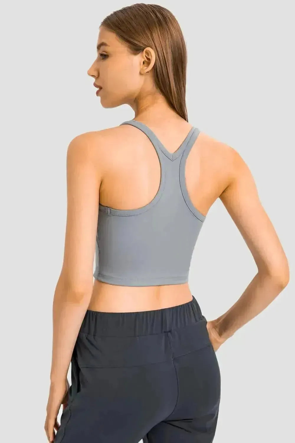 Racerback Sports Bra - Bad Moms Club