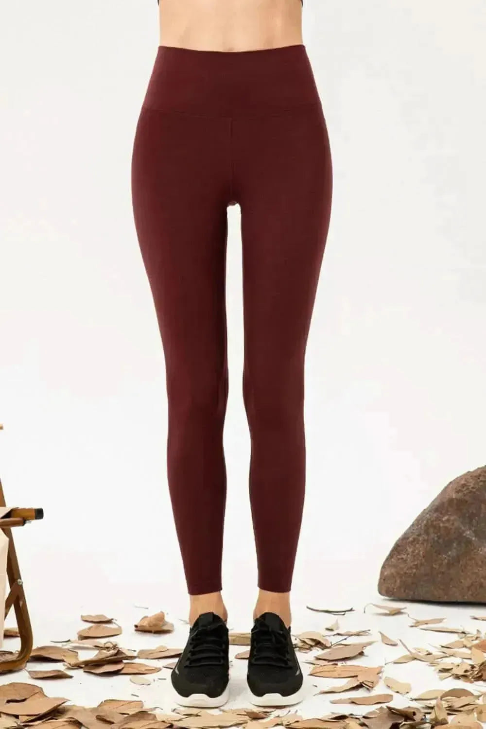 High Waist Skinny Active Pants - Bad Moms Club