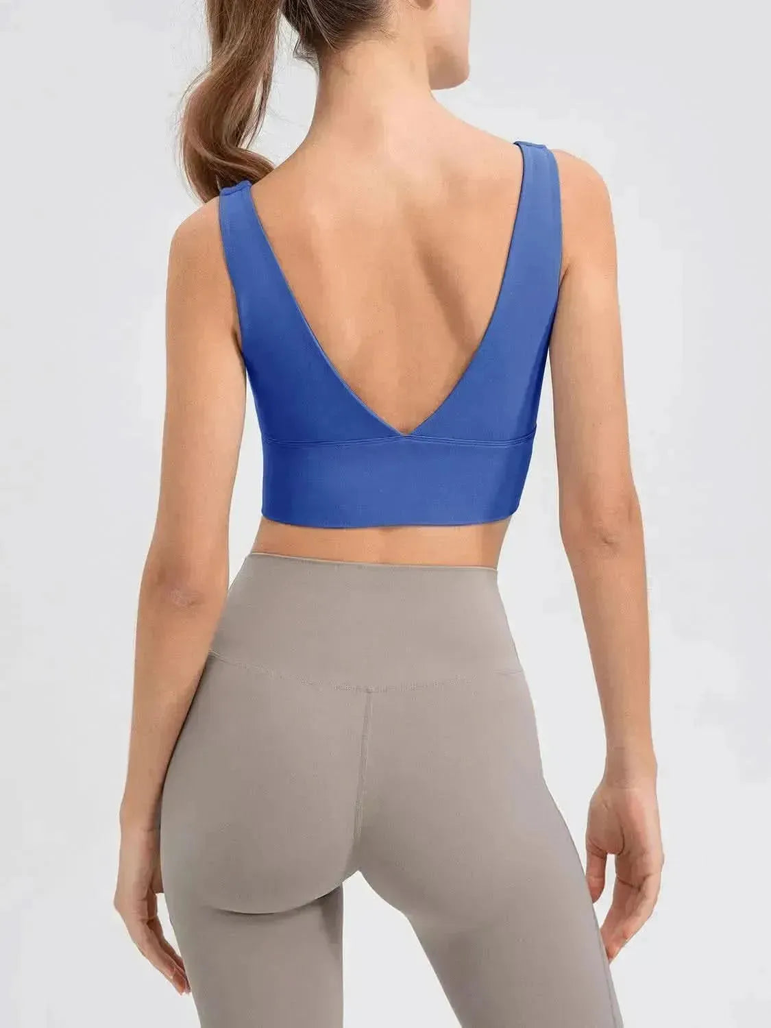 Scoop Neck Wide Strap Active Tank - Bad Moms Club