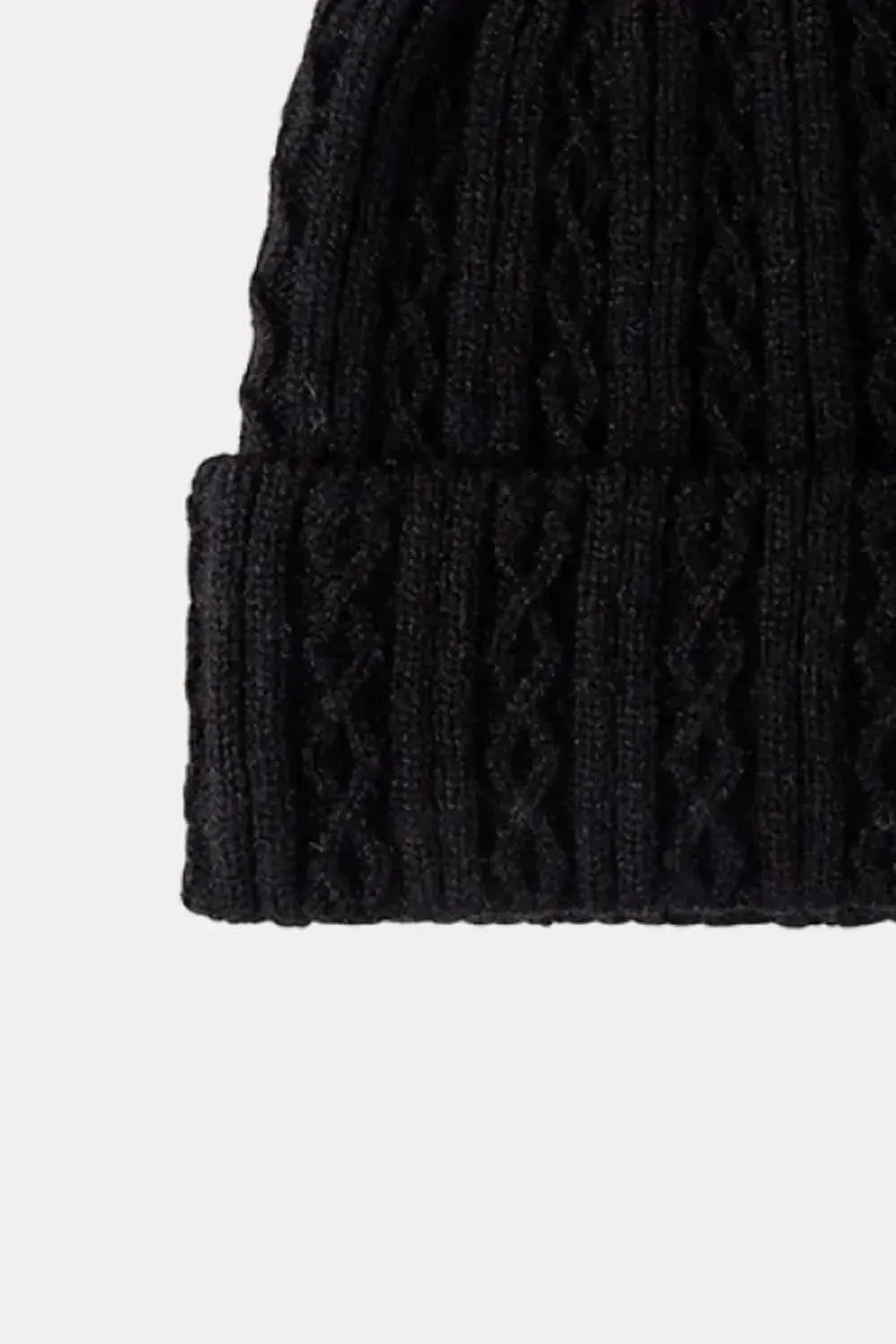 Mixed Knit Cuff Beanie - Bad Moms Club