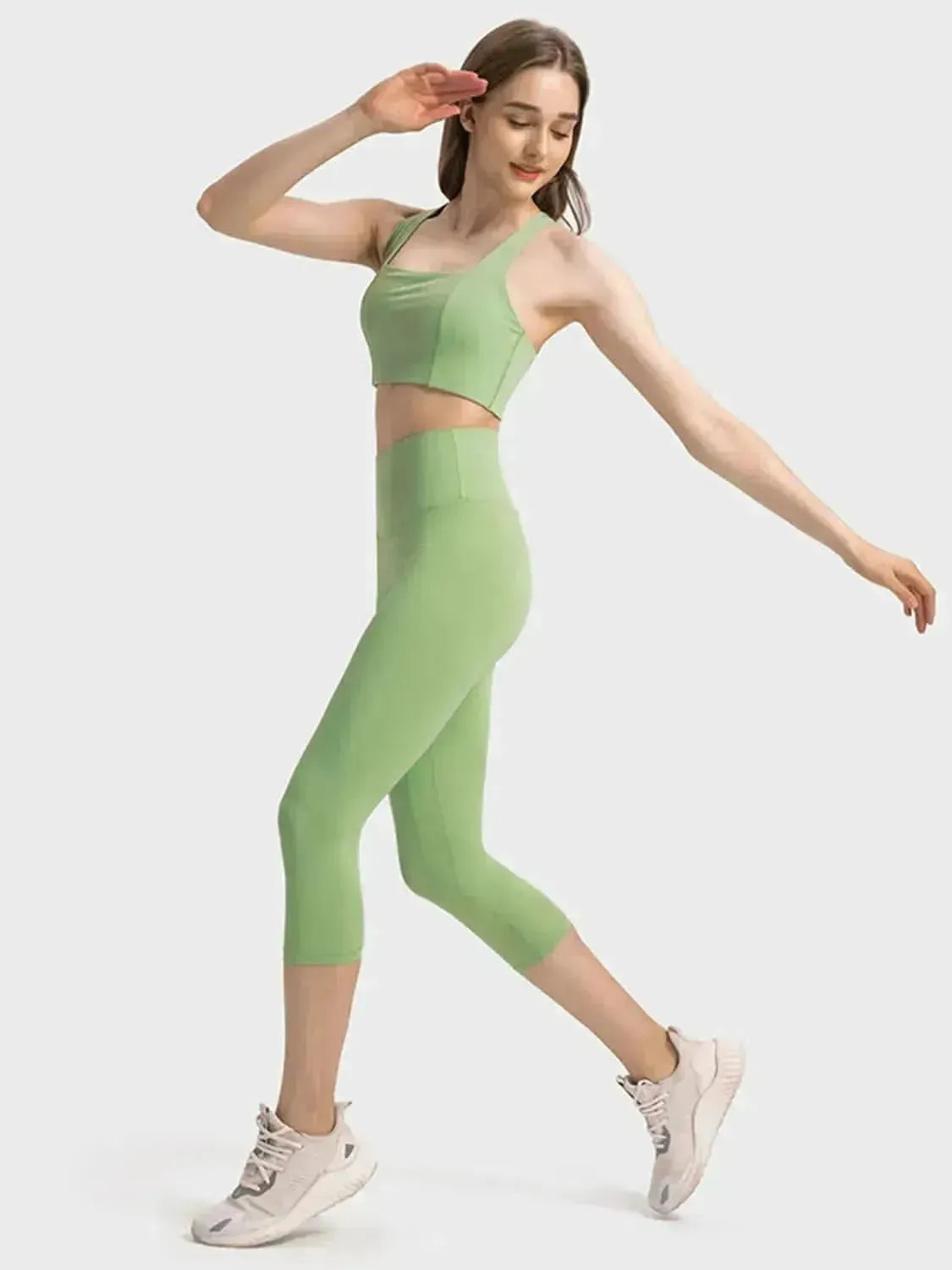 Scoop Neck Sports Bra - Bad Moms Club