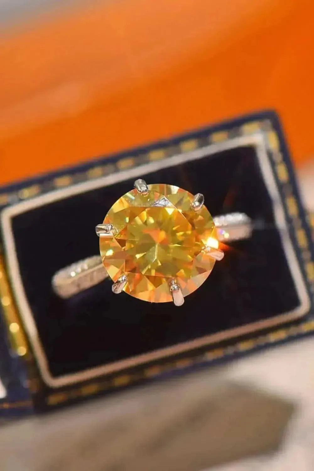 Living Your Life 3 Carat Moissanite 6-Prong Ring - Bad Moms Club