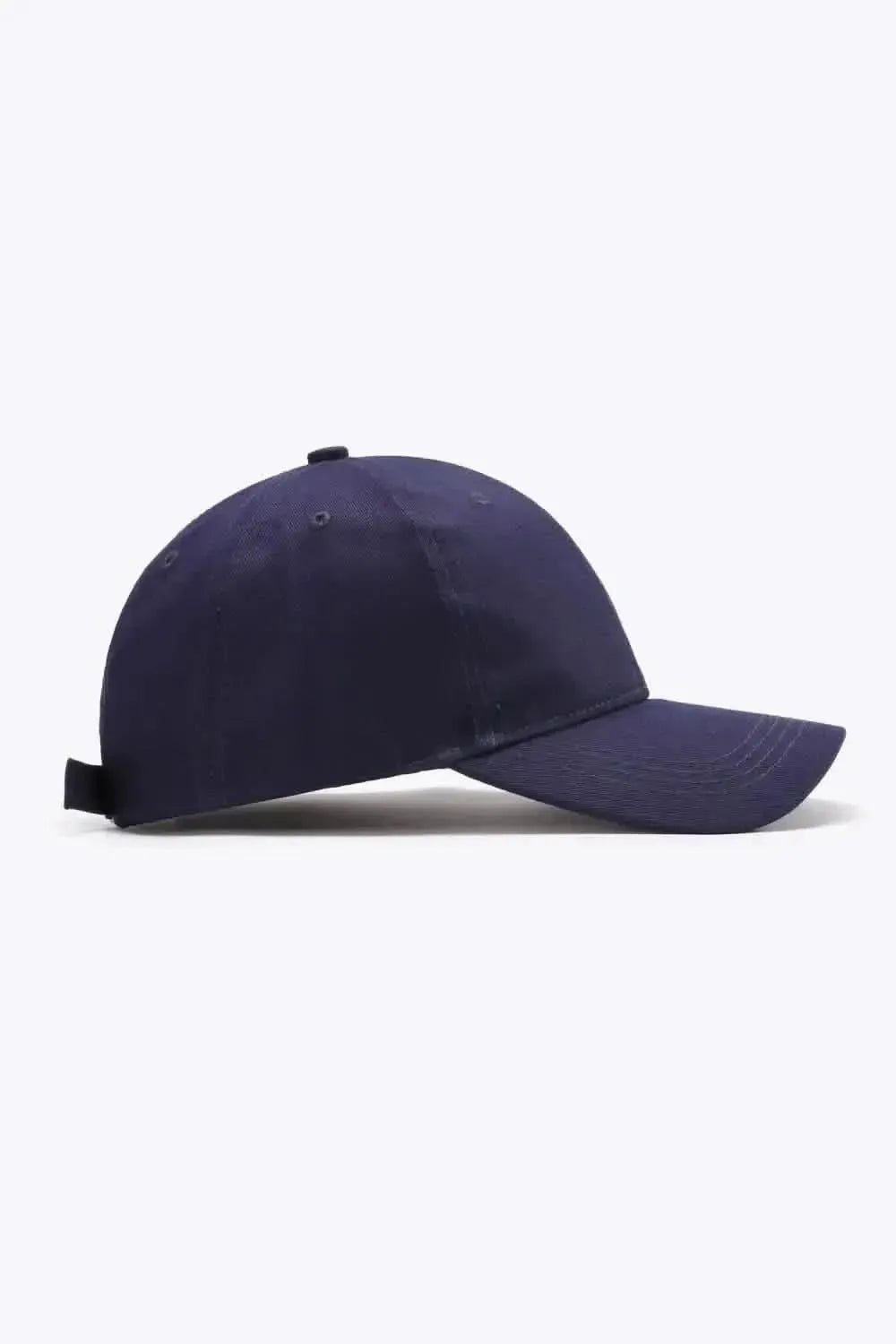 Plain Adjustable Cotton Baseball Cap - Bad Moms Club