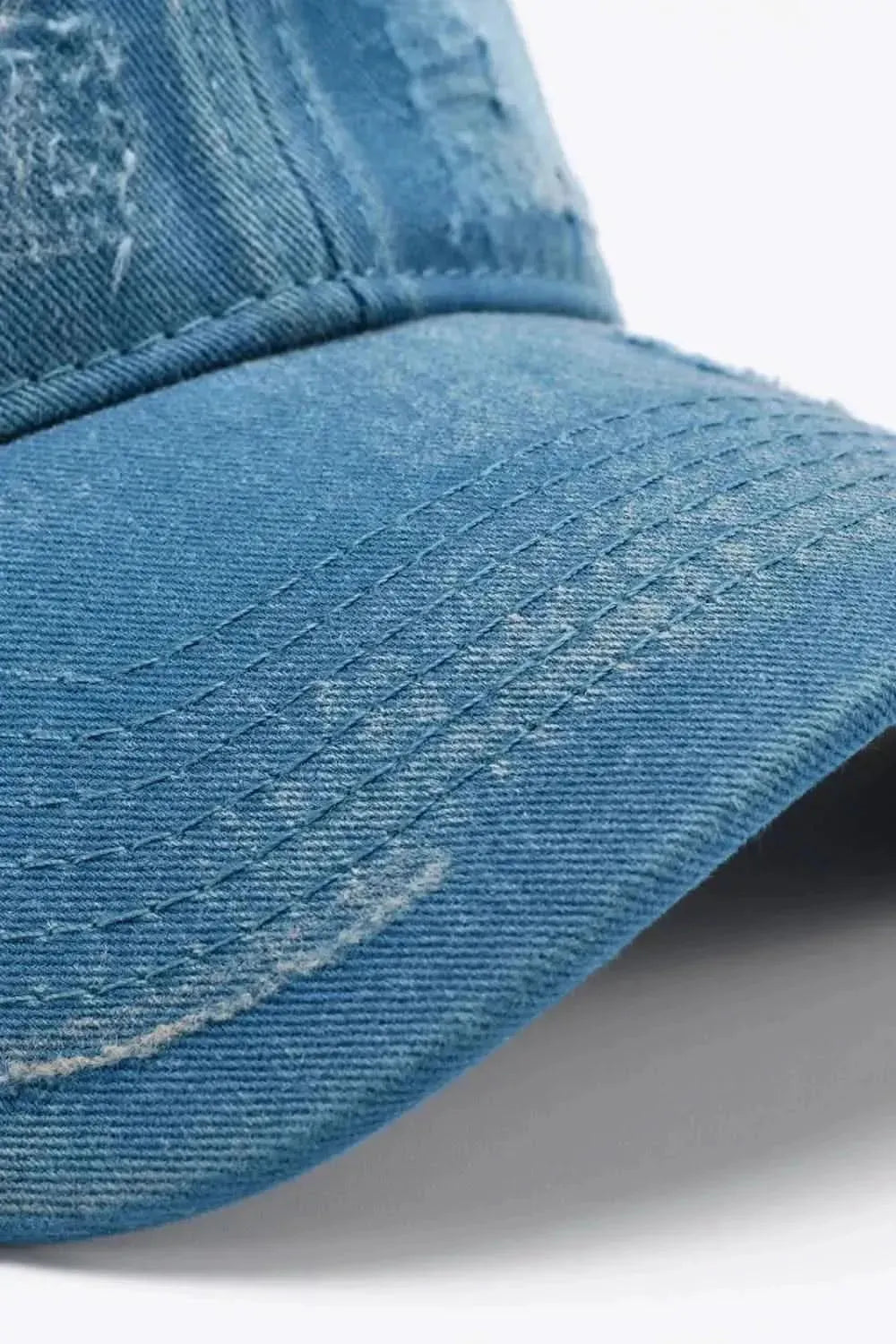 Distressed Adjustable Baseball Cap - Bad Moms Club