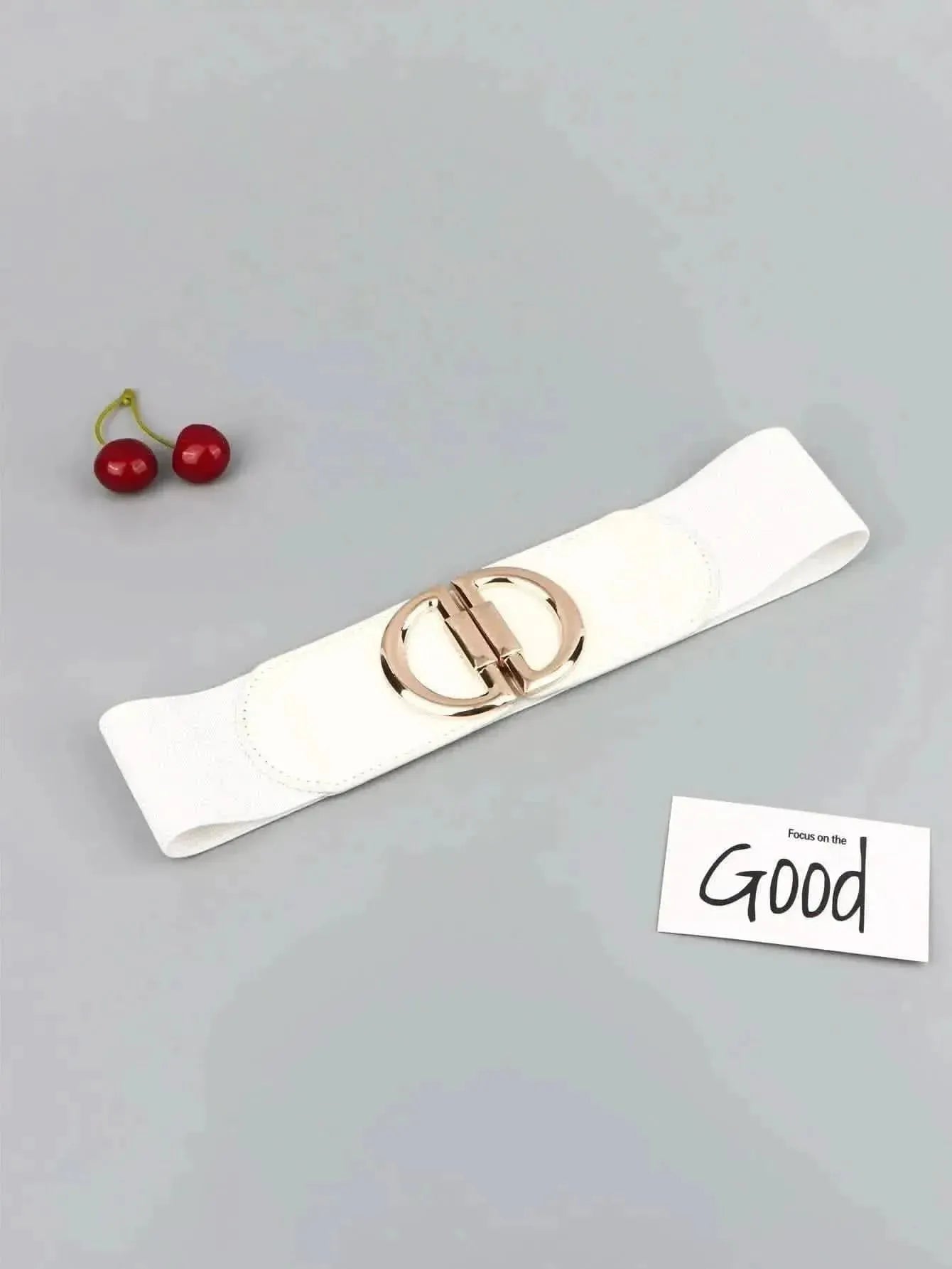 D Buckle Elastic Belt - Bad Moms Club