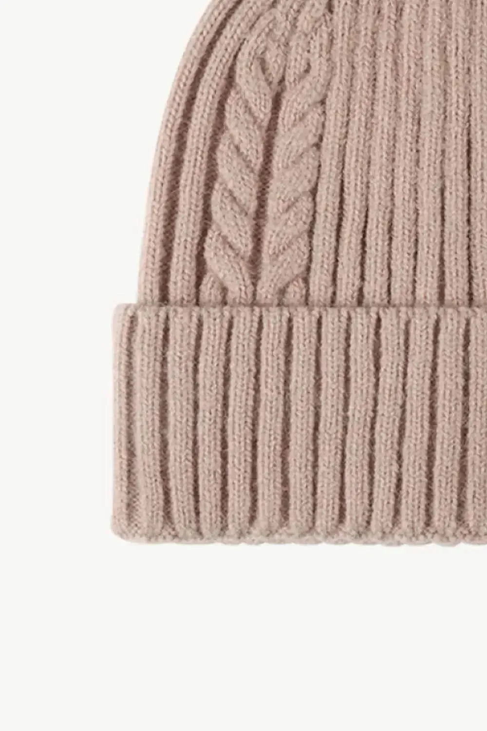 Cable-Knit Cuff Beanie - Bad Moms Club