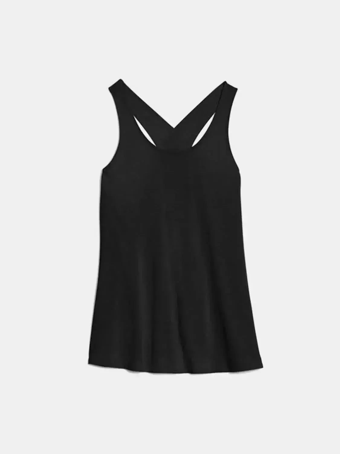 Crisscross Scoop Neck Active Tank - Bad Moms Club