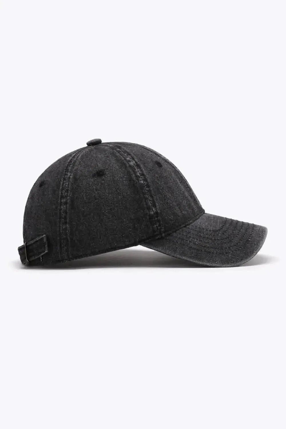 Plain Adjustable Baseball Cap - Bad Moms Club