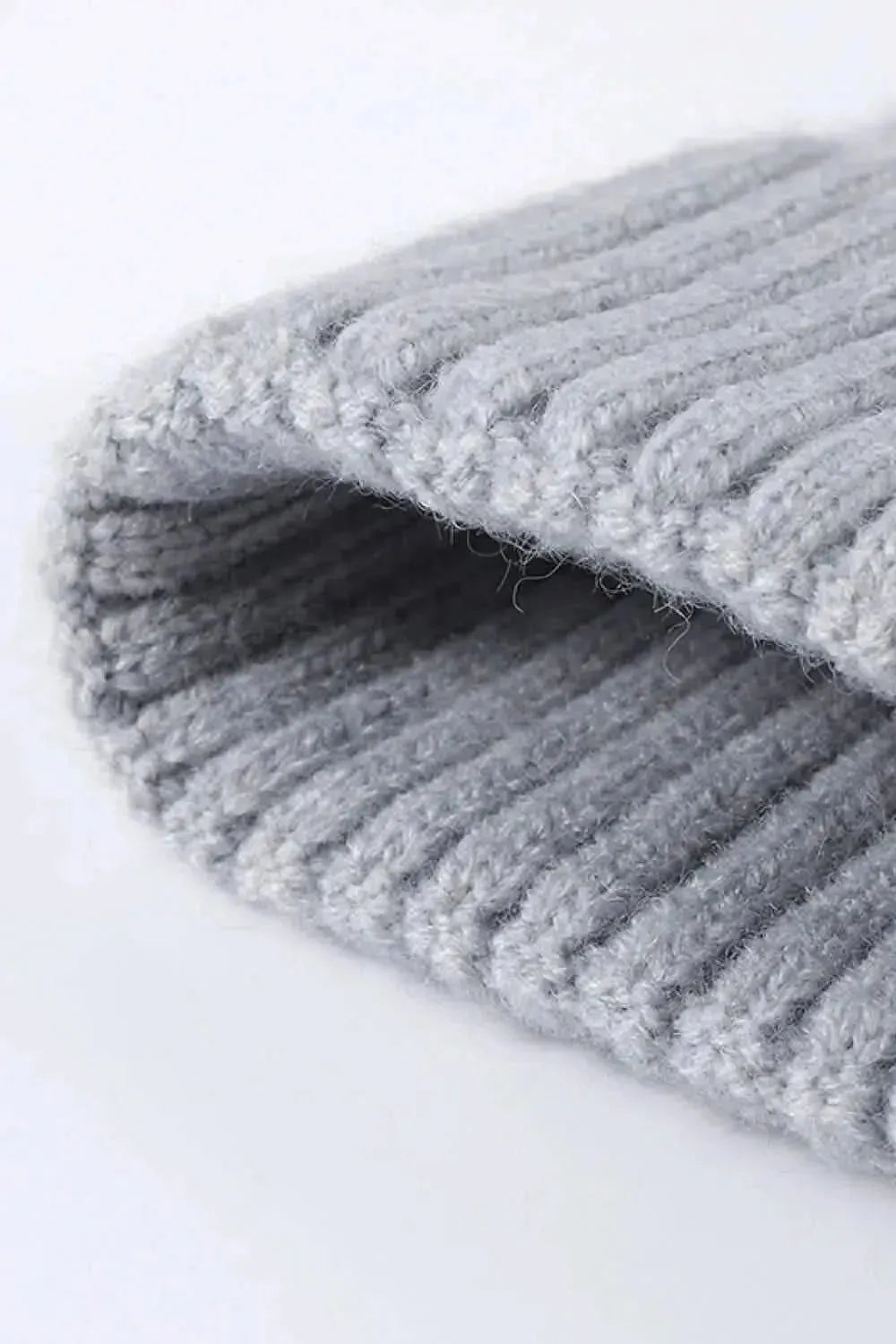 Cable-Knit Cuff Beanie - Bad Moms Club