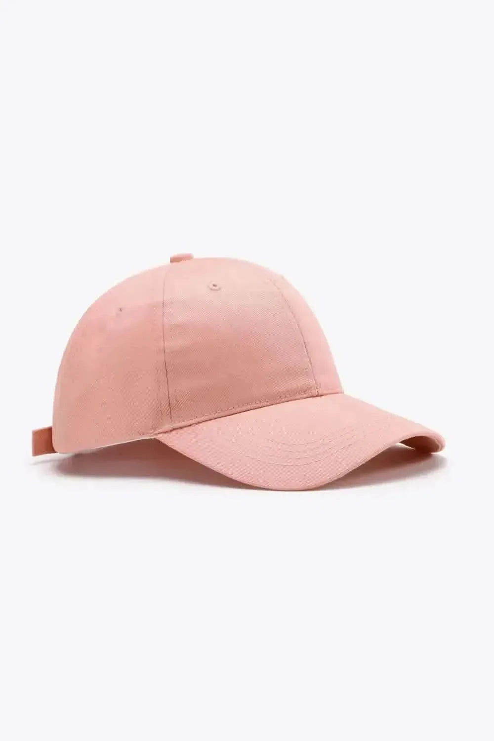 Plain Adjustable Cotton Baseball Cap - Bad Moms Club