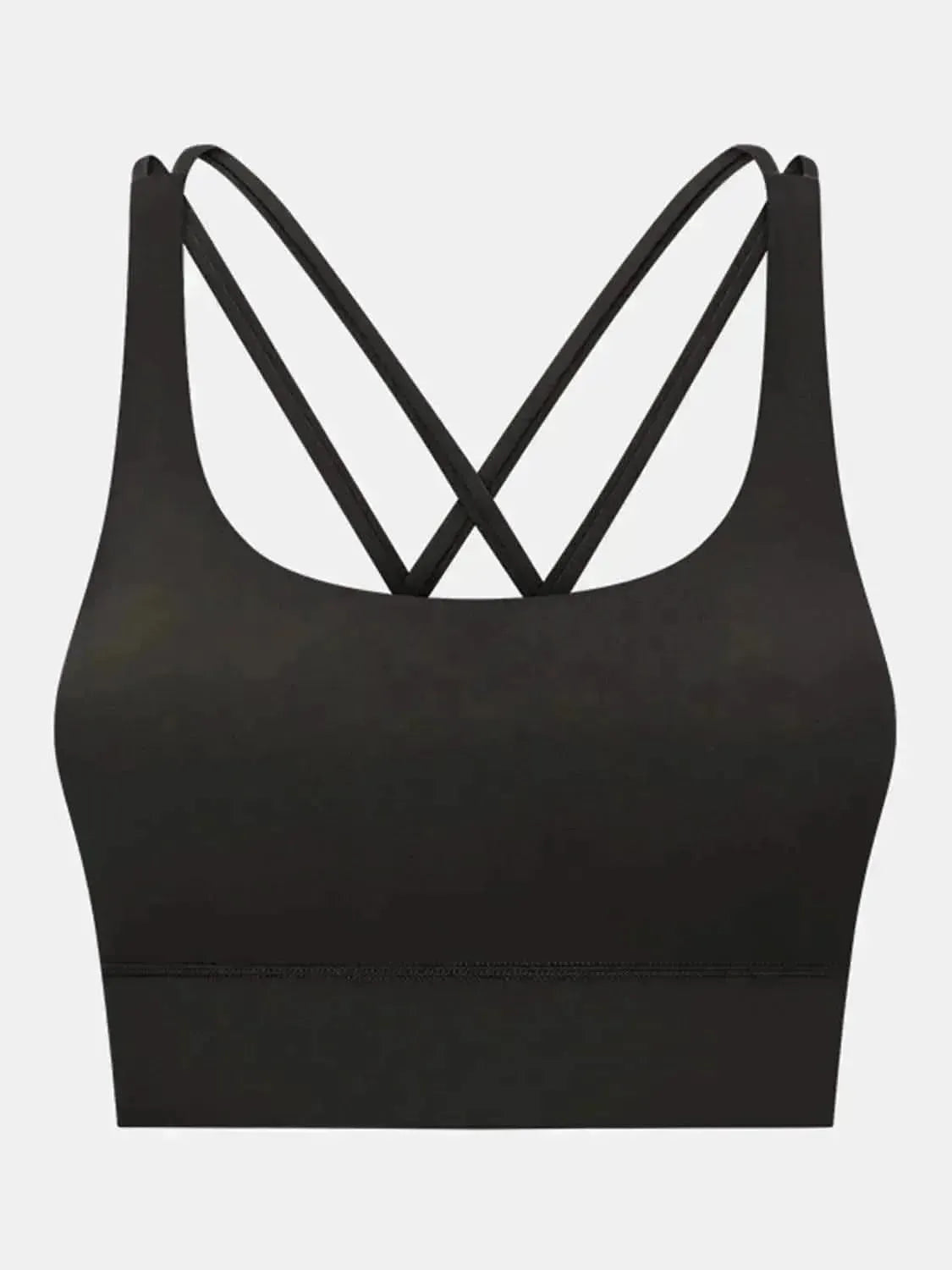 Crisscross Scoop Neck Active Tank - Bad Moms Club