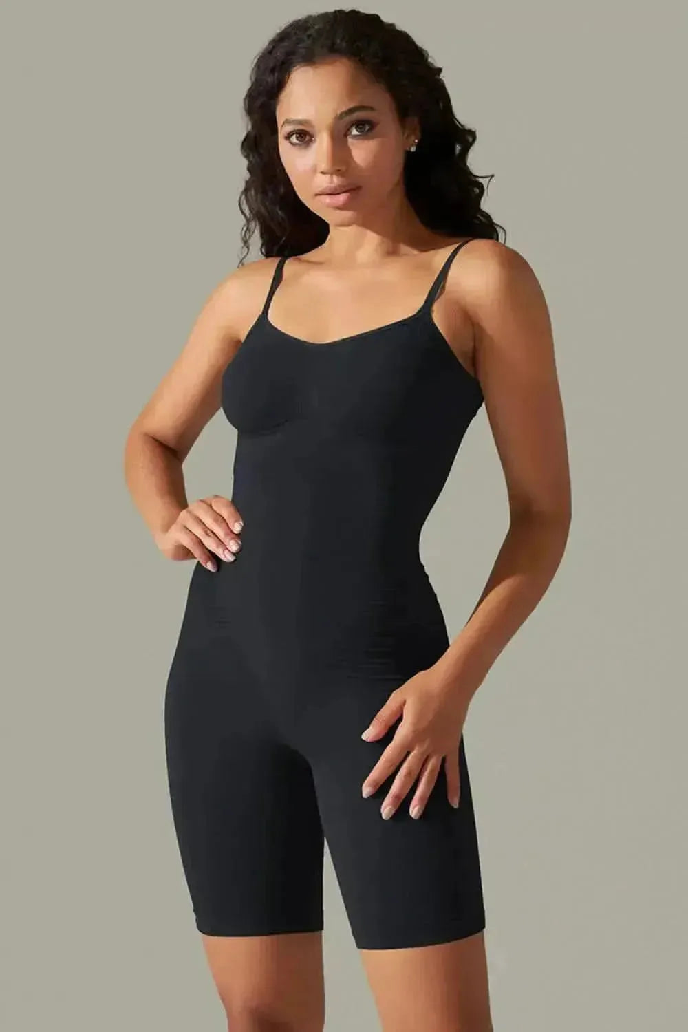 Spaghetti Strap Active Romper - Bad Moms Club