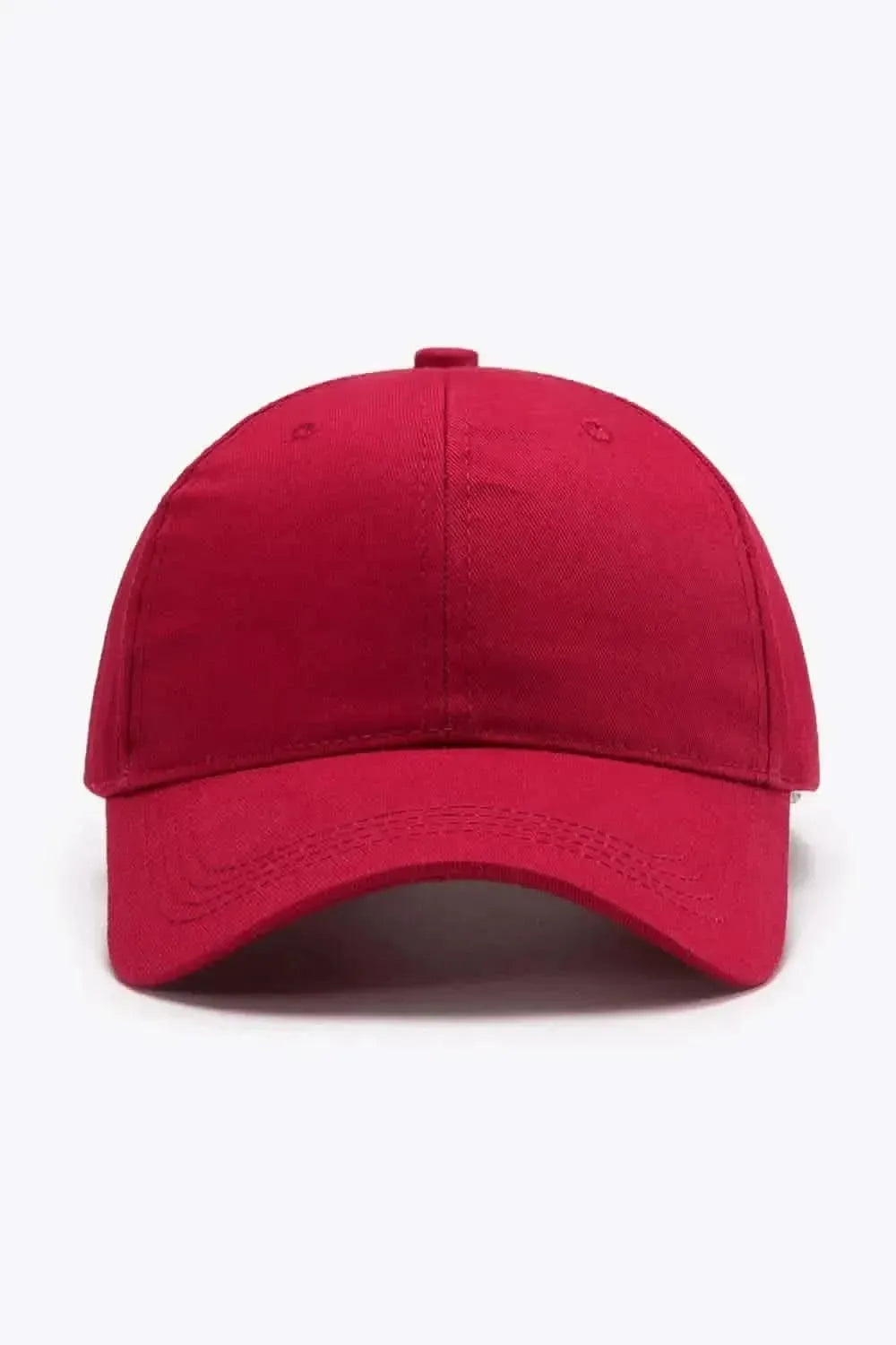 Plain Adjustable Cotton Baseball Cap - Bad Moms Club