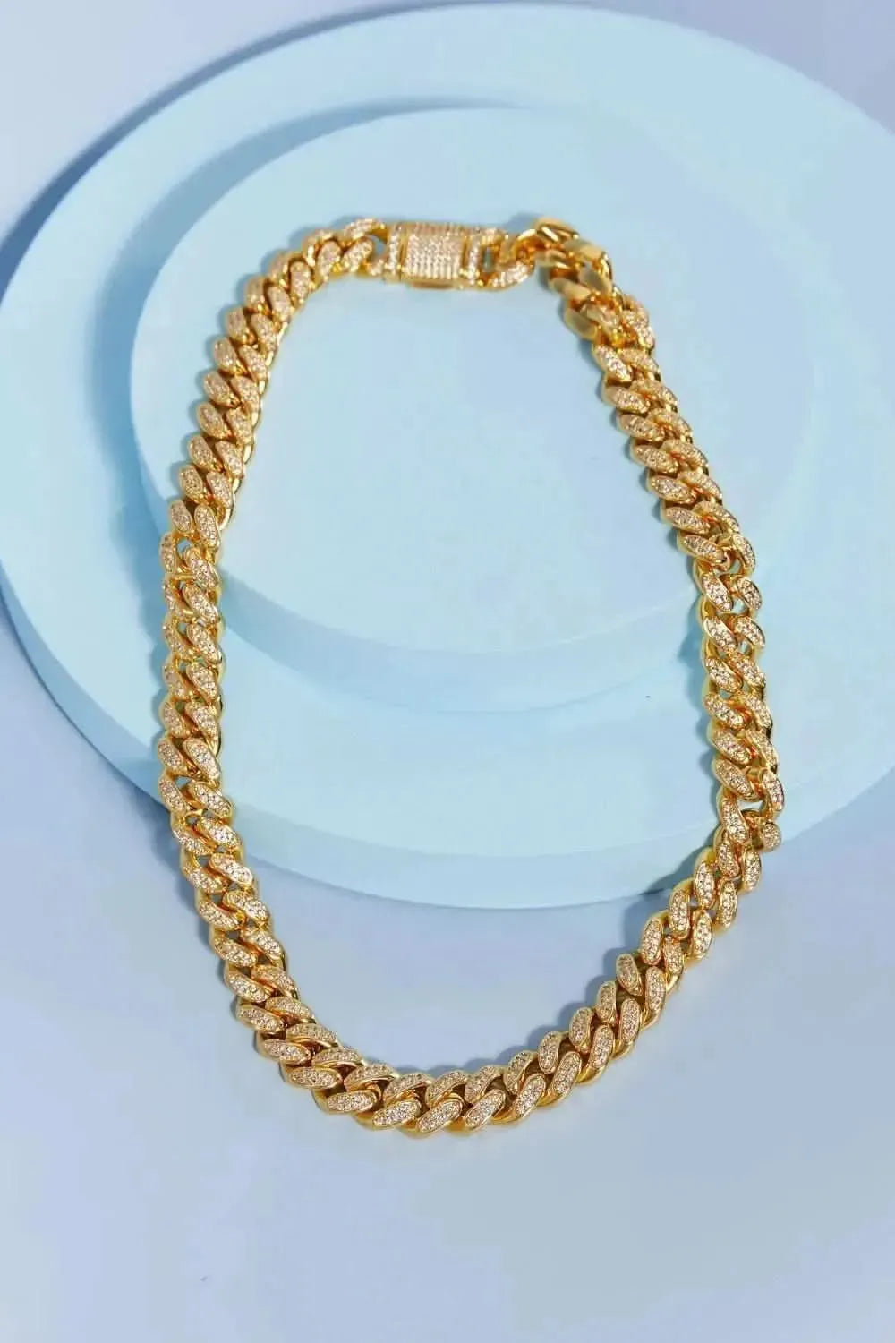 Brass Curb Chain Necklace - Bad Moms Club