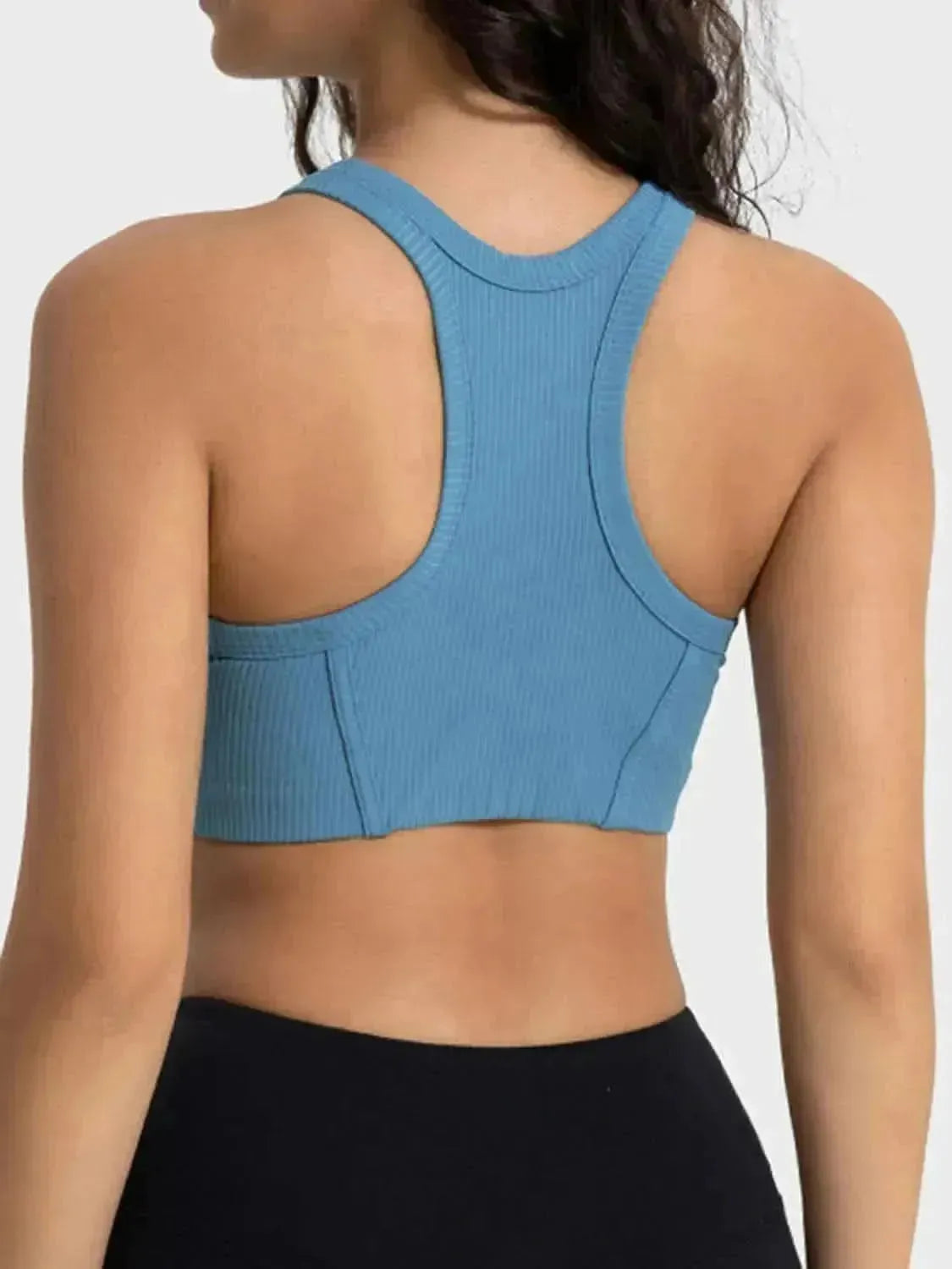 Wide Strap Cropped Sport Tank - Bad Moms Club