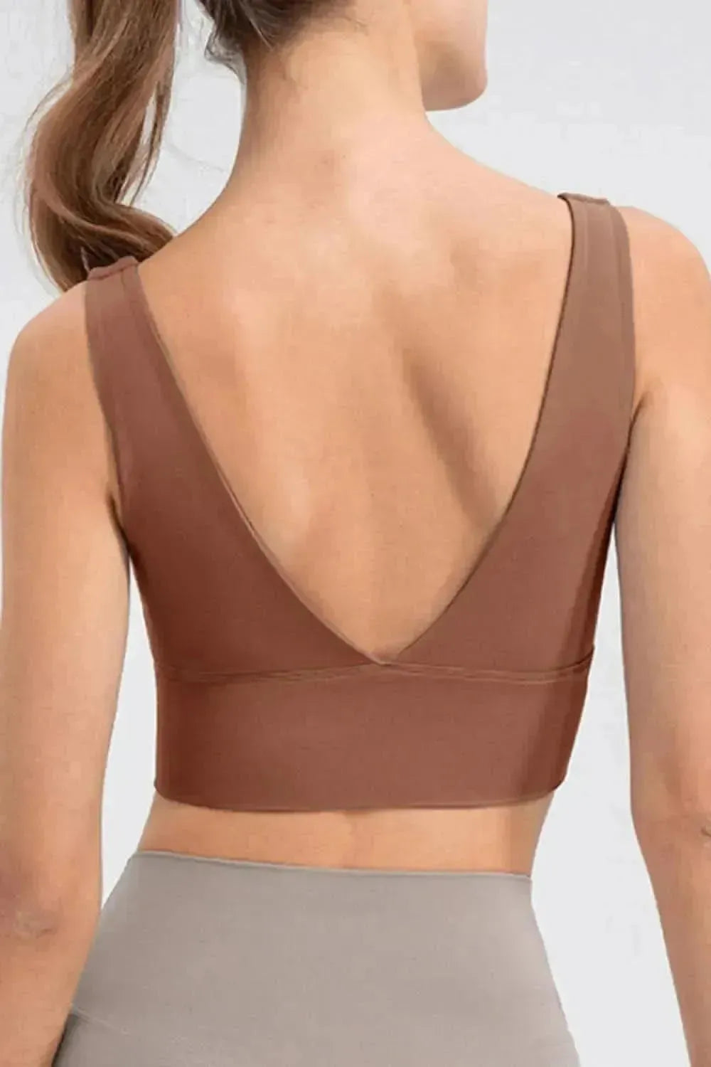 Scoop Neck Wide Strap Active Tank - Bad Moms Club