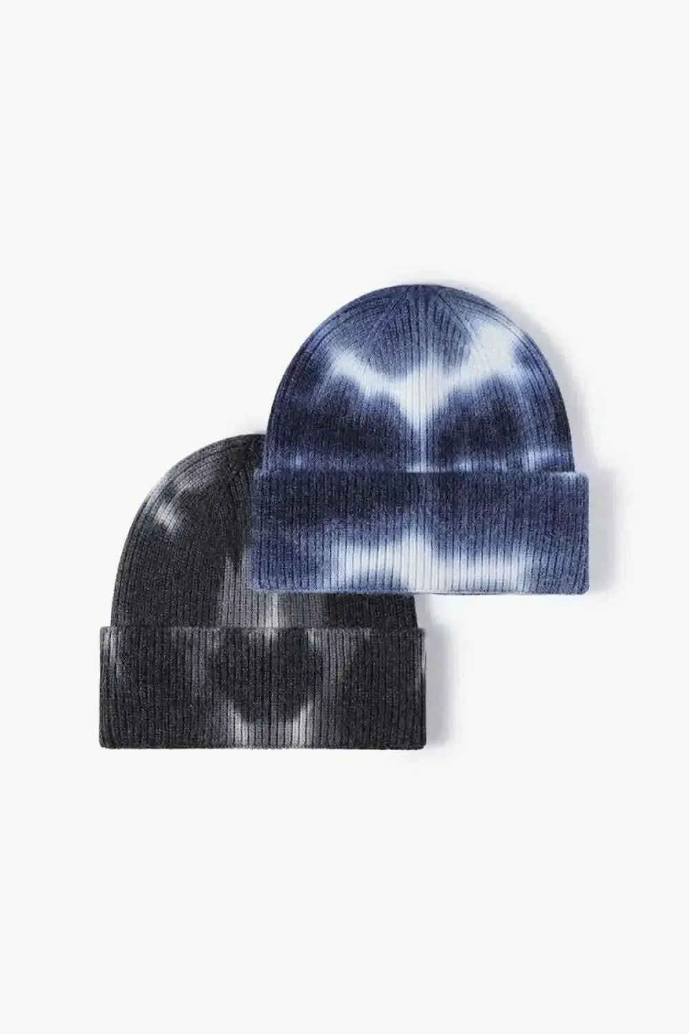 Tie-Dye Cuffed Knit Beanie - Bad Moms Club