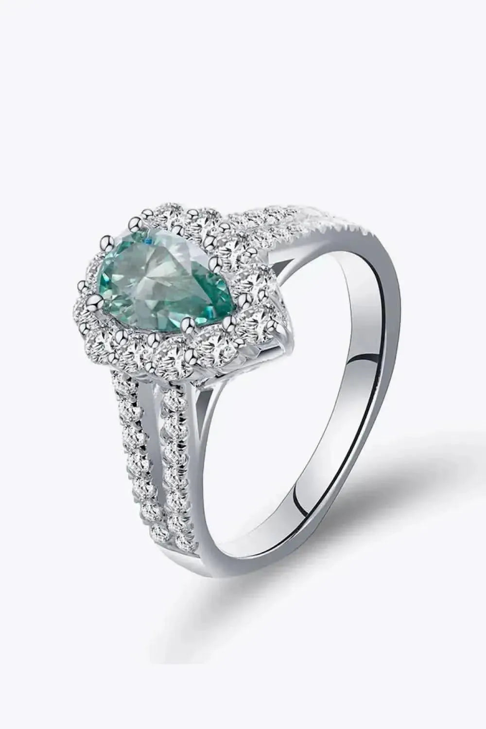 1 Carat Moissanite 925 Sterling Silver Ring - Bad Moms Club