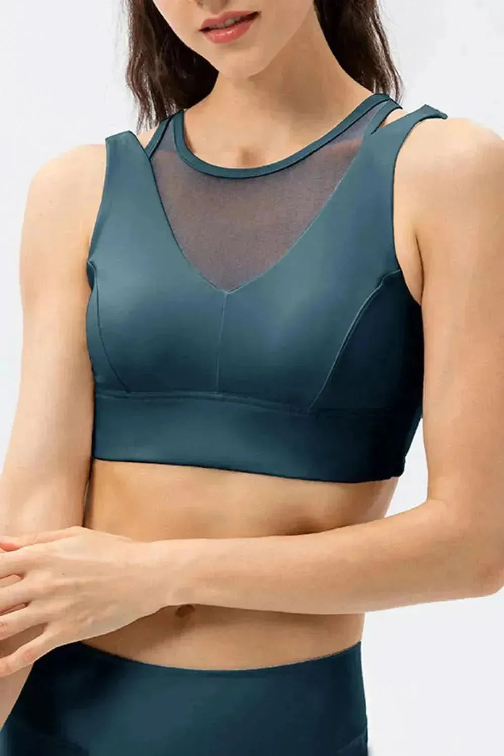 Cutout Wide Strap Active Tank - Bad Moms Club