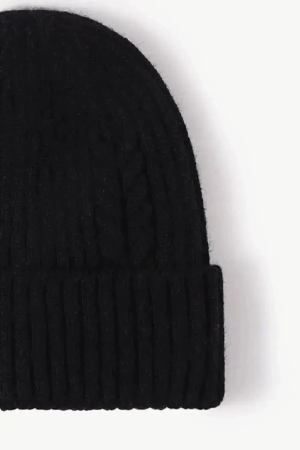 Cable-Knit Cuff Beanie - Bad Moms Club