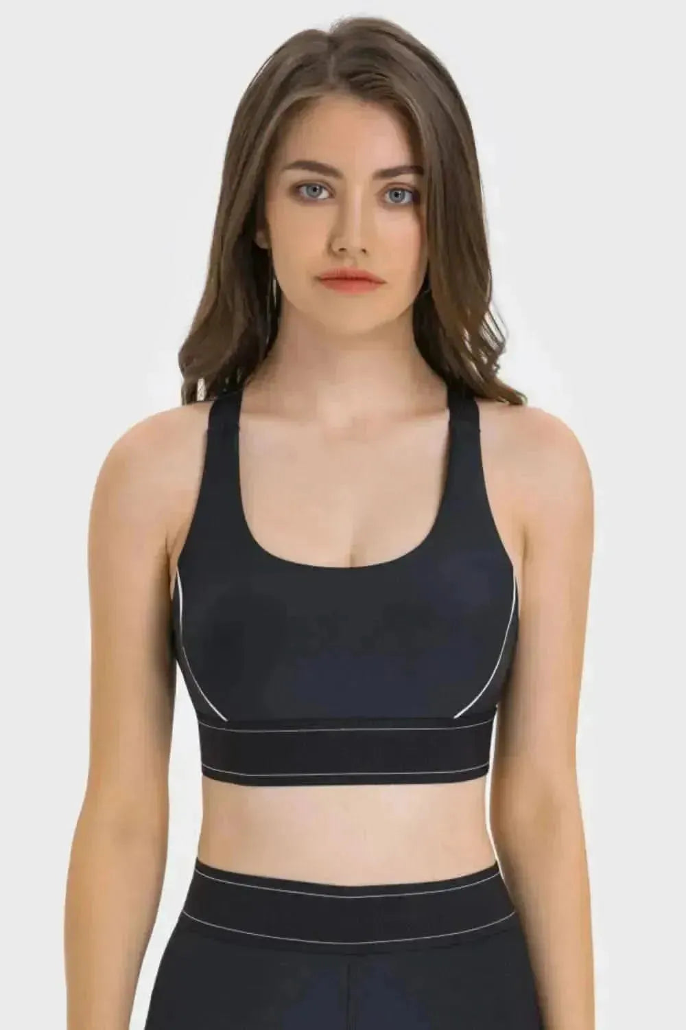 Contrast Sports Bra - Bad Moms Club