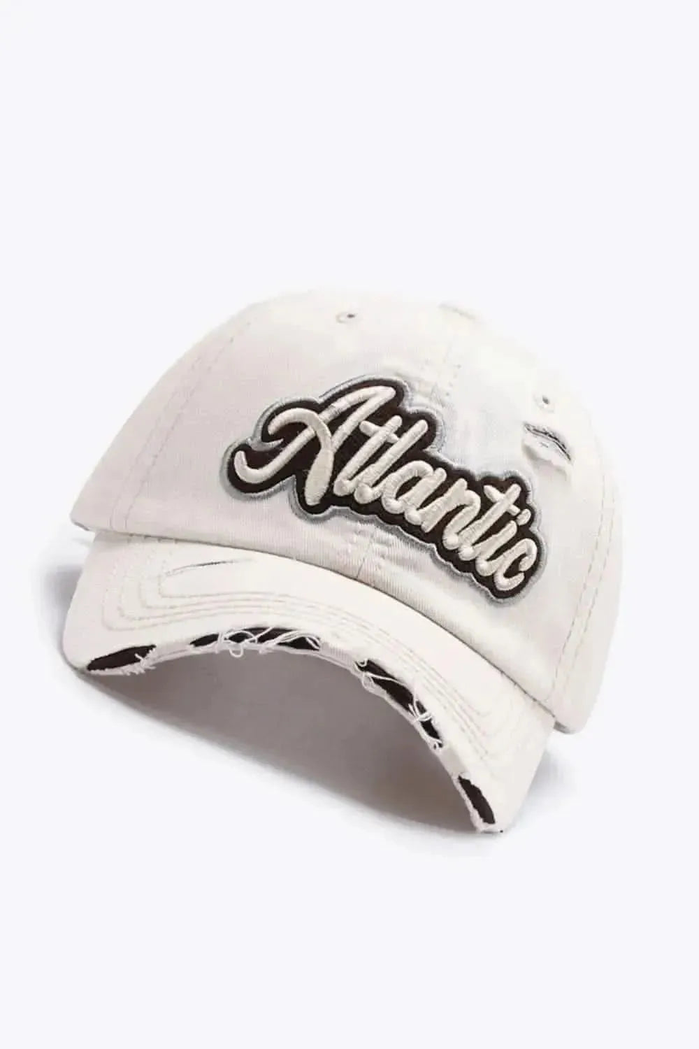 ATLANTIC Graphic Distressed Baseball Cap - Bad Moms Club
