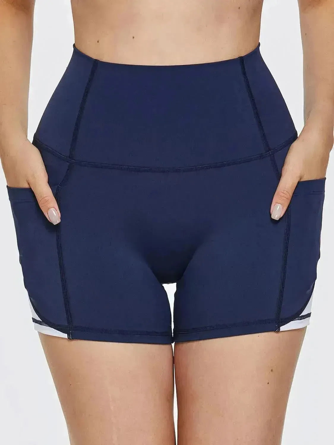 High Waist Active Shorts - Bad Moms Club