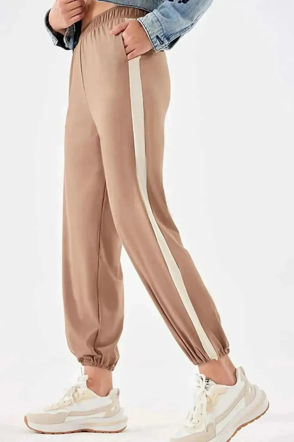 Seam Detail Long Pants - Bad Moms Club