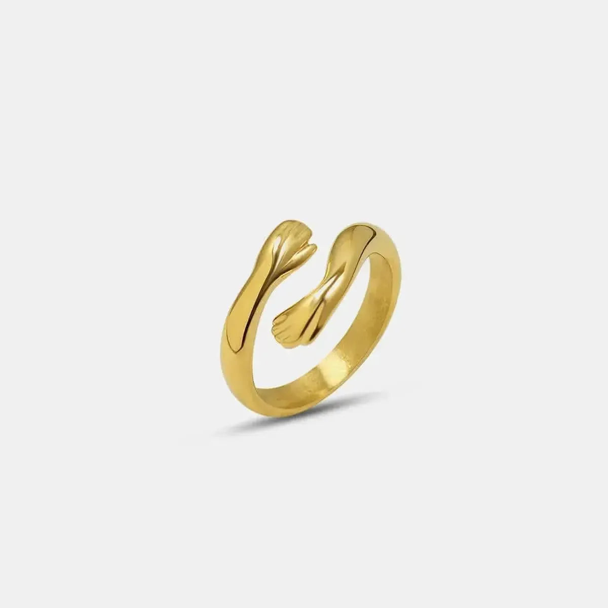 Titanium Steel Hug Bypass Ring - Bad Moms Club
