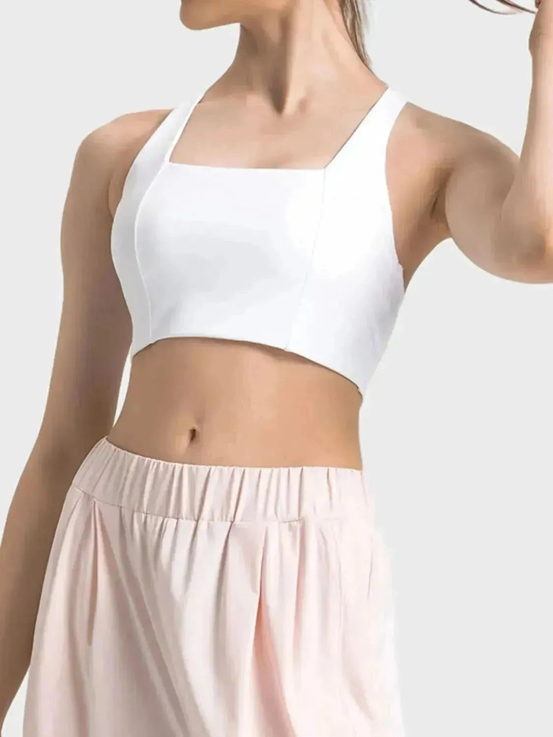 Scoop Neck Sports Bra - Bad Moms Club