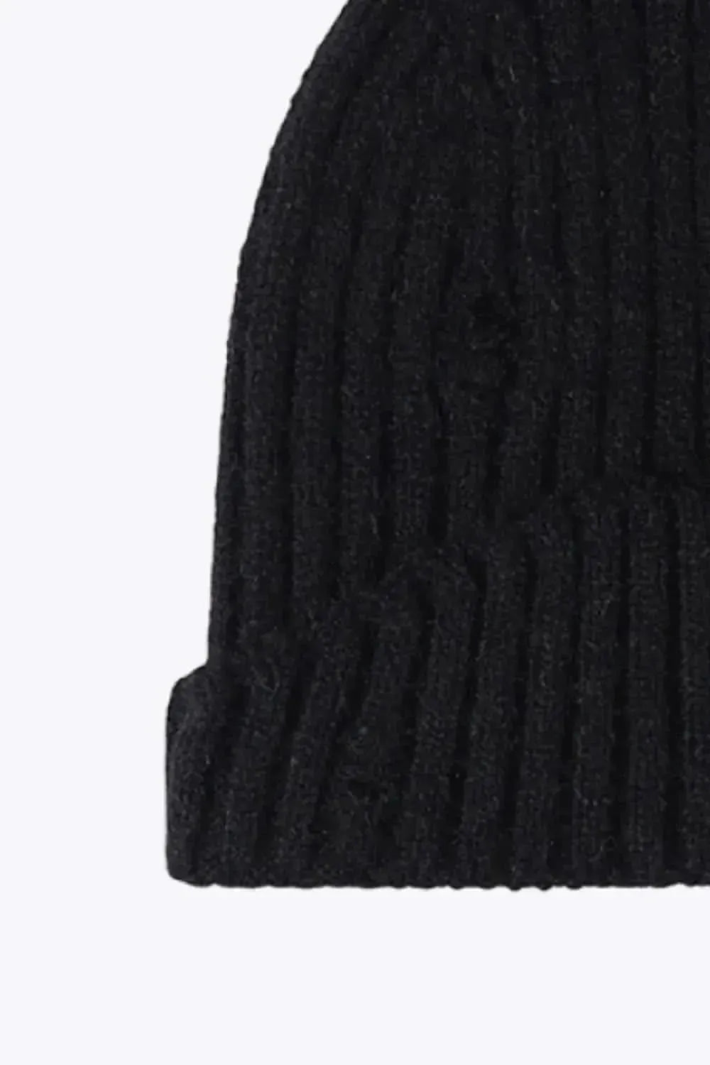 Distressed Rib-Knit Beanie - Bad Moms Club