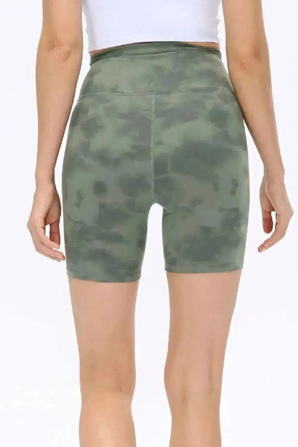 Wide Waistband Sports Shorts - Bad Moms Club