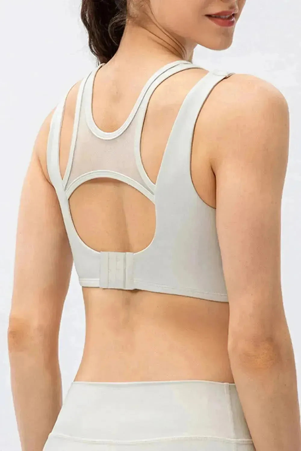 Cutout Wide Strap Active Tank - Bad Moms Club