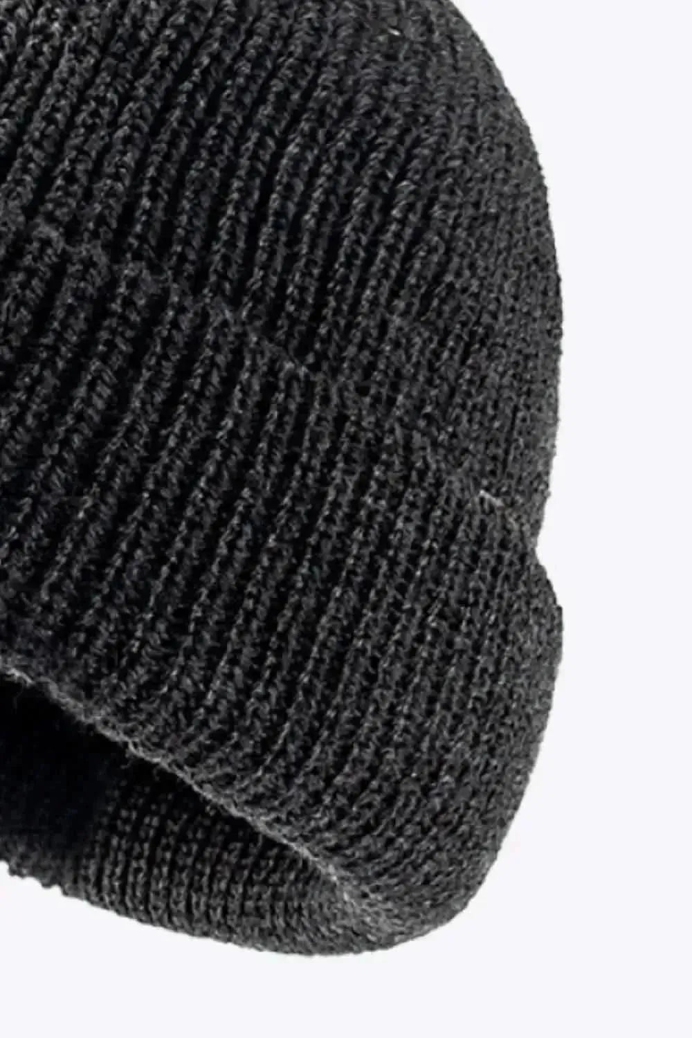 Calling For Winter Rib-Knit Beanie - Bad Moms Club
