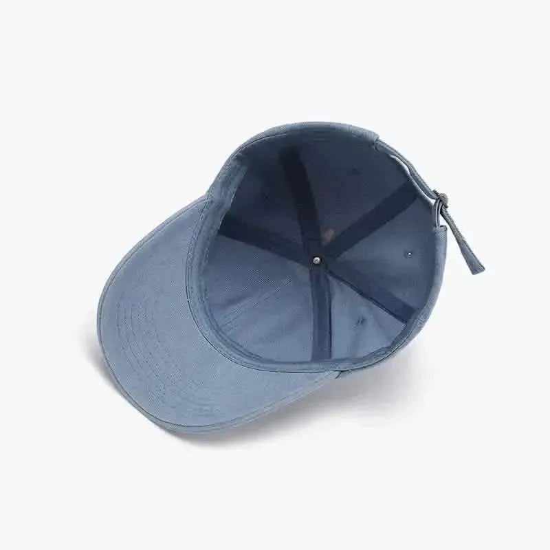 Distressed Cotton Baseball Cap - Bad Moms Club