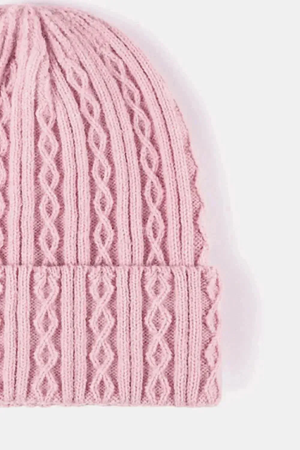 Mixed Knit Cuff Beanie - Bad Moms Club