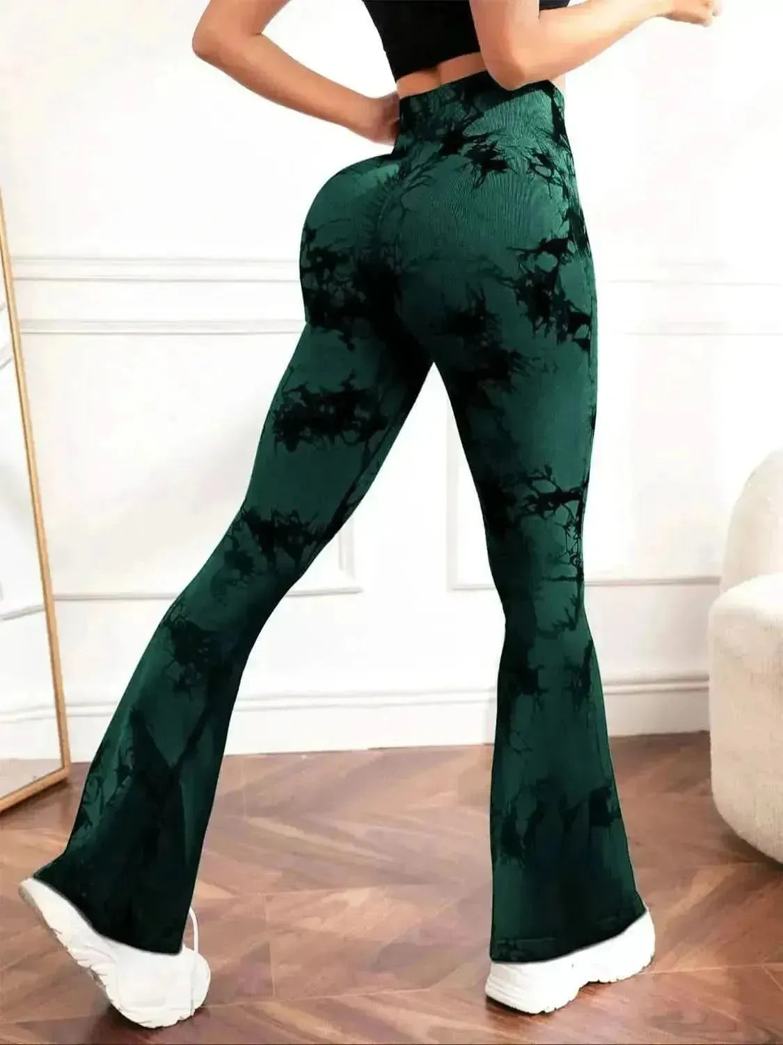Tie-Dye High Waist Active Leggings - Bad Moms Club