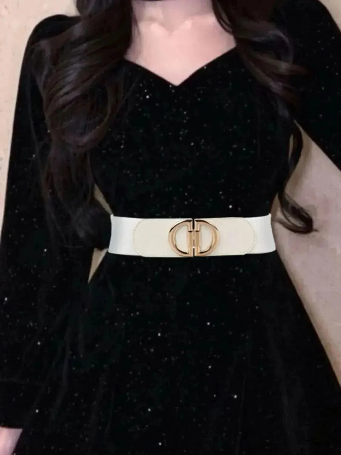 D Buckle Elastic Belt - Bad Moms Club