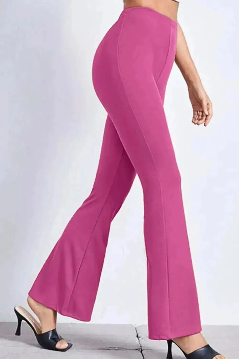 High Rise Flare Pants - Bad Moms Club
